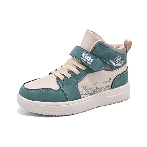 Twinice Kinder-High-Top-Schuhe, Wanderschuhe für Jungen und Mädchen, breite Barfuß-Hausschuhe, Barfußschuhe, High-Top Grün 38EU Twinice Kinder-High-Top-Schuhe, Wanderschuhe für Jungen und Mädchen, breite Barfuß-Hausschuhe, Barfußschuhe, High-Top Grün 38EU von Twinice