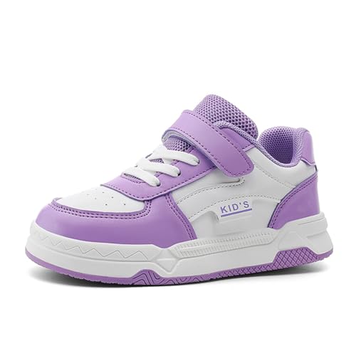 Twinice Kinder Outdoor Winterschuhe Warm Gefüttert Winterstiefel, Wanderschuhe Jungen Mädchen Trekkingschuhe Schneestiefel bergschuhe kinder kinderschuhe Atmungsaktiv Freizeitschuhe Lila EU 29 von Twinice