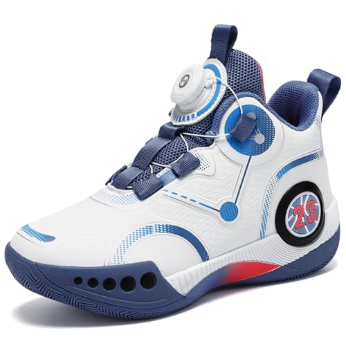 Twinice Kinder Winter Barfußschuhe Winterschuhe Warme Gefüttert Wanderschuhe Leicht rutschfest Winterstiefel, Weiß EU 41 von Twinice