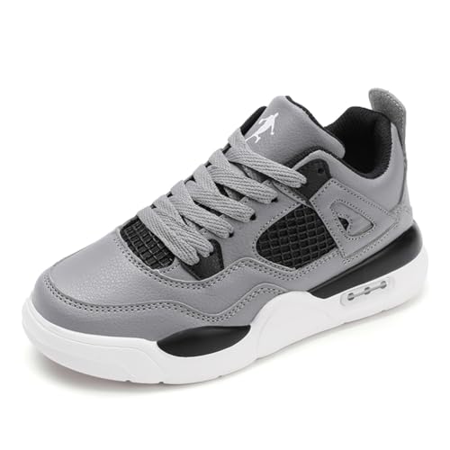 Twinice Kinderschuhe Atmungsaktiv Jungen Sportschuhe Mädchen Turnschuhe Laufschuhe mit Klettverschluss und rutschfest Leicht Halle Sohle Pink 39EU von Twinice