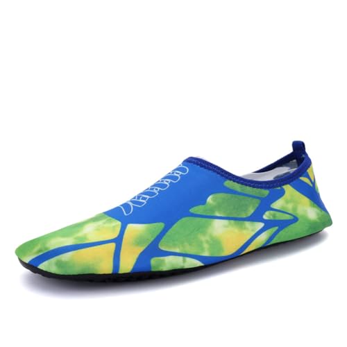Twinice Unisex Badeschuhe Leicht Atmungsaktive rutschfeste Barfußschuhe mit Dicker Sohle Gelb 41EU Twinice Unisex Badeschuhe Leicht Atmungsaktive rutschfeste Barfußschuhe mit Dicker Sohle Gelb 41EU von Twinice