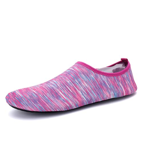 Twinice Unisex Badeschuhe Leicht Atmungsaktive rutschfeste Barfußschuhe mit Dicker Sohle Rosa 38EU Twinice Unisex Badeschuhe Leicht Atmungsaktive rutschfeste Barfußschuhe mit Dicker Sohle Rosa 38EU von Twinice