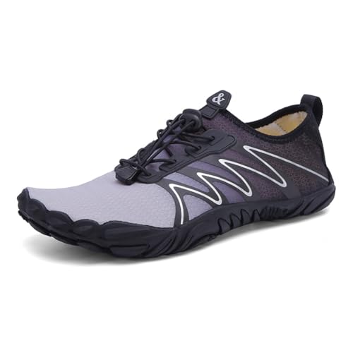Twinice Unisex Badeschuhe Leicht Atmungsaktive rutschfeste Barfußschuhe mit Dicker Sohle Schwarz 38EU Twinice Unisex Badeschuhe Leicht Atmungsaktive rutschfeste Barfußschuhe mit Dicker Sohle Schwarz 38EU von Twinice