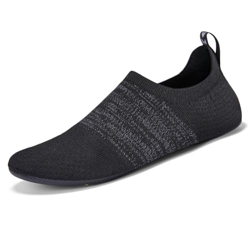 Twinice Unisex Badeschuhe Leicht Atmungsaktive rutschfeste Barfußschuhe mit Dicker Sohle Schwarz 40EU Twinice Unisex Badeschuhe Leicht Atmungsaktive rutschfeste Barfußschuhe mit Dicker Sohle Schwarz 40EU von Twinice