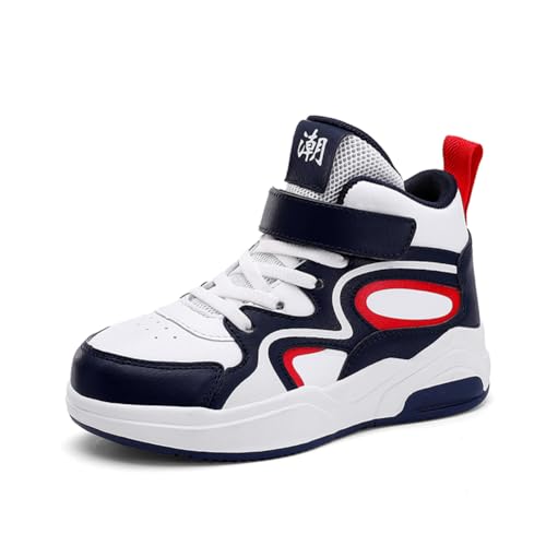 Unisex Kinder Sneaker Jungen Turnschuhe Mädchen Sportschuhe Hallenschuhe Outdoor Laufschuhe Dunkelblau EU 35 Unisex Kinder Sneaker Jungen Turnschuhe Mädchen Sportschuhe Hallenschuhe Outdoor Laufschuhe Dunkelblau EU 35 von Twinice