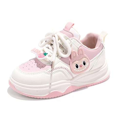 Unisex Kinder Sneaker Jungen Turnschuhe Mädchen Sportschuhe Hallenschuhe Outdoor Laufschuhe Rosa EU 37 von Twinice