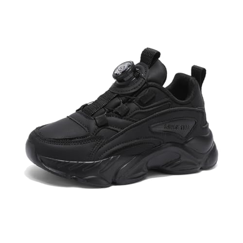 Unisex Kinder Sneaker Jungen Turnschuhe Mädchen Sportschuhe Hallenschuhe Outdoor Laufschuhe Schwarz EU 32 Unisex Kinder Sneaker Jungen Turnschuhe Mädchen Sportschuhe Hallenschuhe Outdoor Laufschuhe Schwarz EU 32 von Twinice