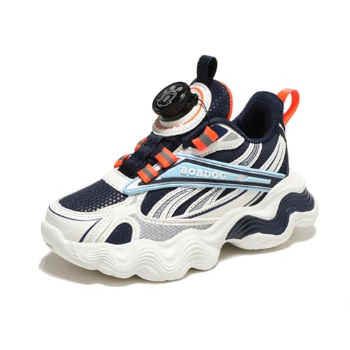 Unisex-Kinder Turnschuhe Ultraleicht Atmungsaktiv Klettverschluss Turnschuhe für Jungen MädchenLow-Top Sneakers Weiß EU 38 von Twinice