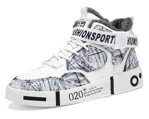 Warme Gefüttert Winterstiefel Herren Damen Wasserdicht Winterschuhe Wanderschuhe rutschfest Trekking Schneestiefel Bailan 41EU von Twinice