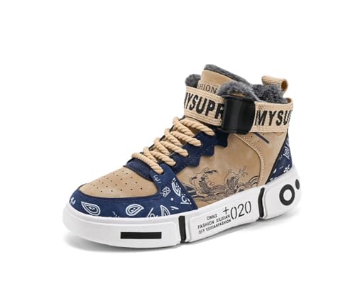 Warme Gefüttert Winterstiefel Herren Damen Wasserdicht Winterschuhe Wanderschuhe rutschfest Trekking Schneestiefel Blau 38EU Warme Gefüttert Winterstiefel Herren Damen Wasserdicht Winterschuhe Wanderschuhe rutschfest Trekking Schneestiefel Blau 38EU von Twinice