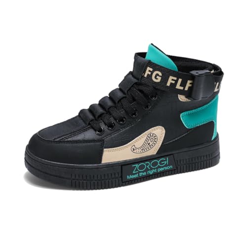 Warme Gefüttert Winterstiefel Herren Damen Wasserdicht Winterschuhe Wanderschuhe rutschfest Trekking Schneestiefel Grün 38EU von Twinice