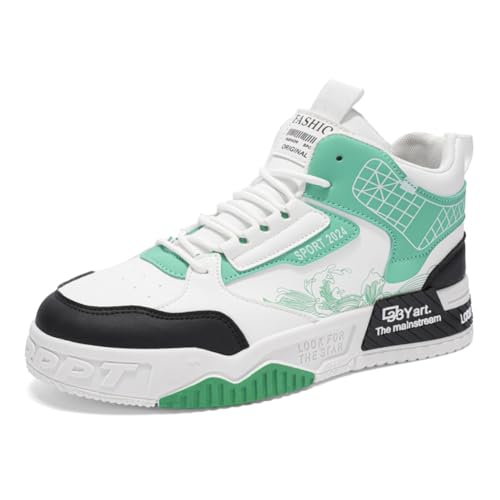 Warme Gefüttert Winterstiefel Herren Damen Wasserdicht Winterschuhe rutschfest Trekking Wanderschuhe Schneestiefel Grün 43EU von Twinice