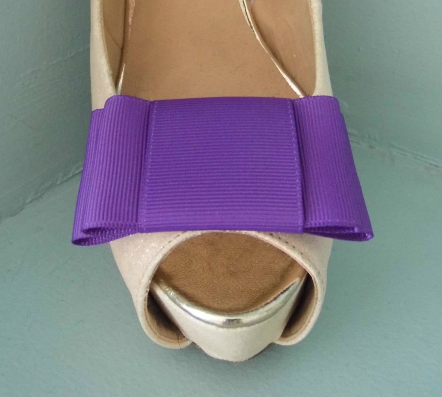 Handgefertigte Große Lila Schleifen Schuhclips - Andere Farben Auf Anfrage Handgefertigte Große Lila Schleifen Schuhclips - Andere Farben Auf Anfrage von TwinkleToesShoeClips