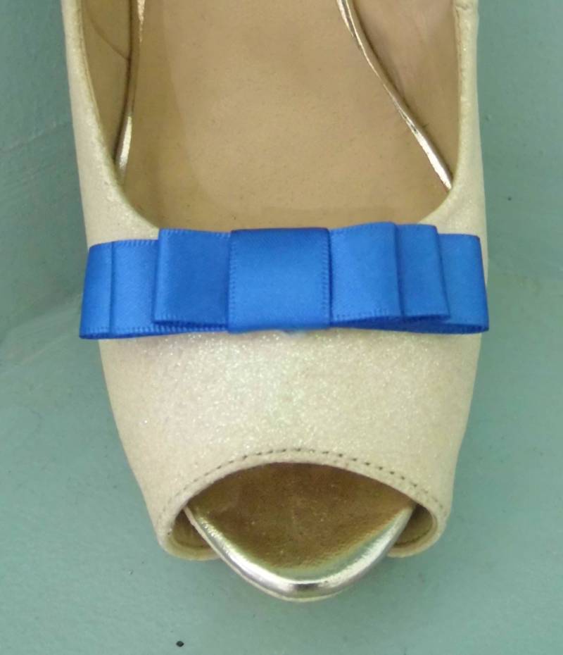 Handgefertigte Kleine Royal Blaue Schleife Für Schuhclips - Andere Farben Auf Anfrage Handgefertigte Kleine Royal Blaue Schleife Für Schuhclips - Andere Farben Auf Anfrage von TwinkleToesShoeClips