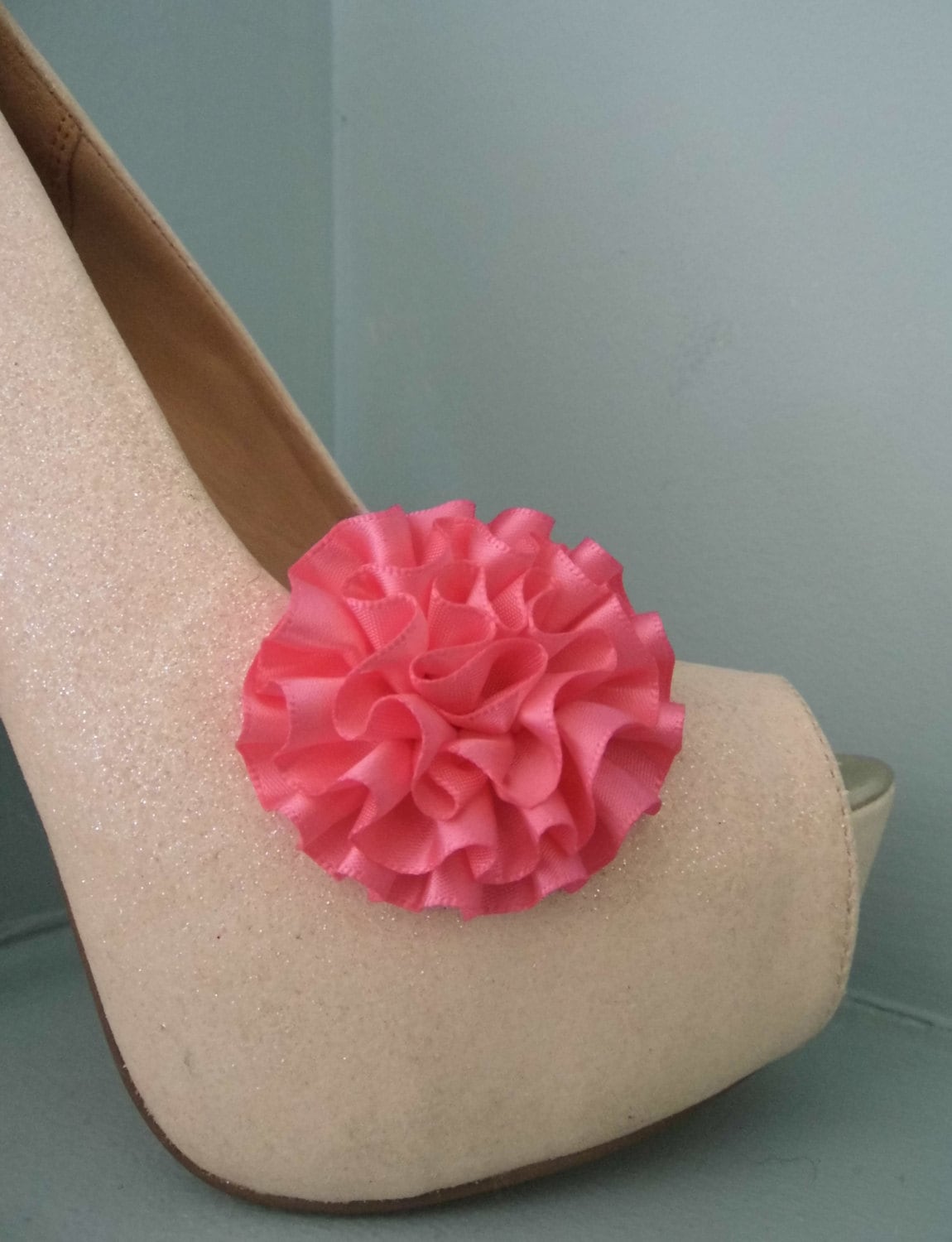 Wunderschöne Deeree Pink Rosette Style Schuhclips Wunderschöne Deeree Pink Rosette Style Schuhclips von TwinkleToesShoeClips