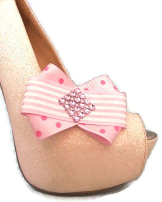 Wunderschöne Handgemachte Schleifen Schuhclips Wunderschöne Handgemachte Schleifen Schuhclips von TwinkleToesShoeClips