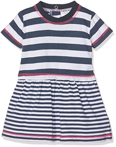 Twins Baby-Mädchen Kleid, Mehrfarbig (navy-(blau/weiß 3200), 98 von Twins