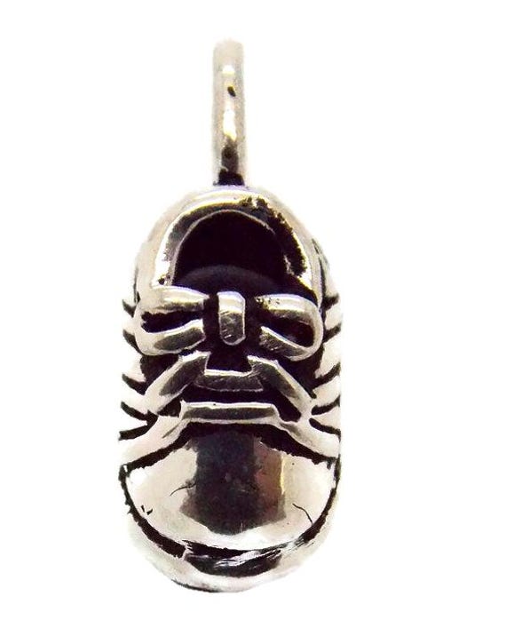 Baby Schuh Anhänger Charm .925 Sterling Silber Baby Schuh Anhänger Charm .925 Sterling Silber von TwinsjewelryShop