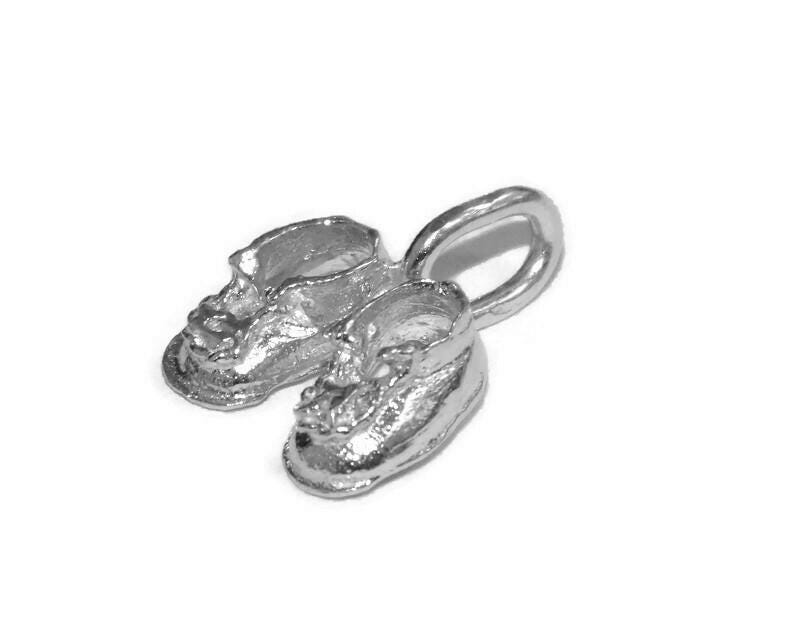 Baby Schuhe Anhänger Charm .925 Sterling Silber Baby Schuhe Anhänger Charm .925 Sterling Silber von TwinsjewelryShop