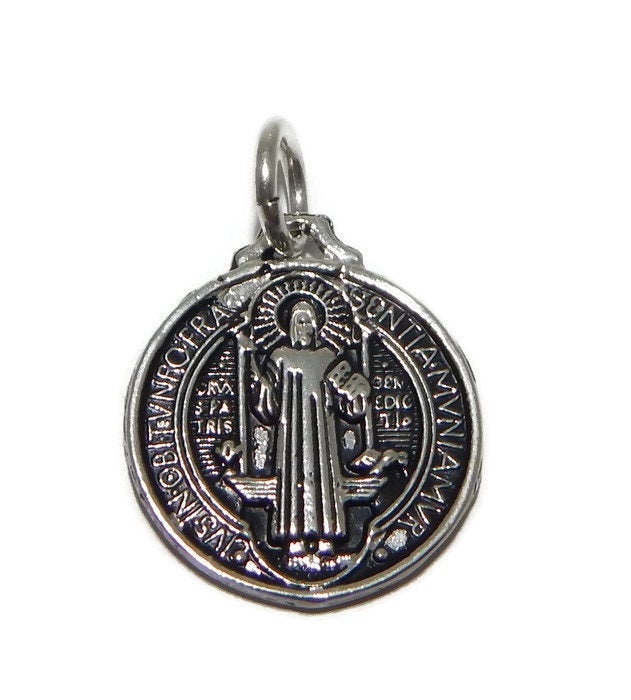 Benedikt Medaille | San Benito Charm Anhänger .925 Sterling Silber Benedikt Medaille | San Benito Charm Anhänger .925 Sterling Silber von TwinsjewelryShop