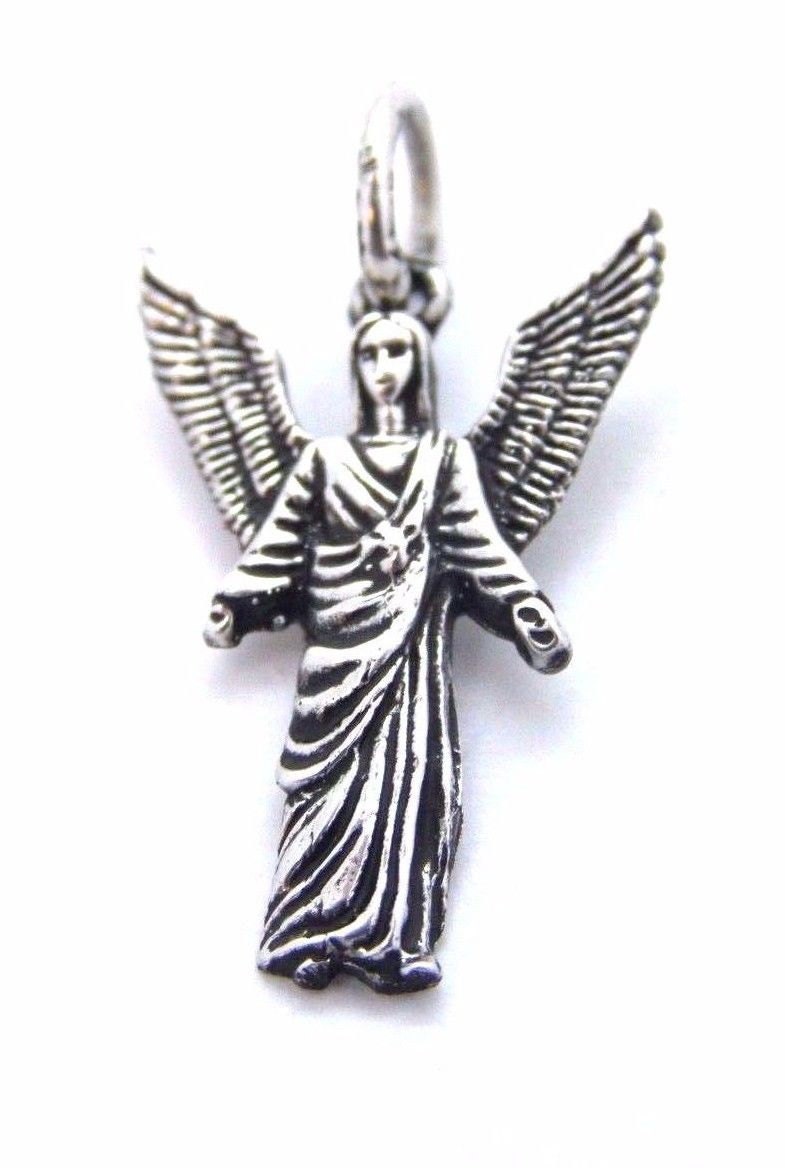 Erzengel Gabriel Charm Anhänger Aus .925 Sterling Silber Erzengel Gabriel Charm Anhänger Aus .925 Sterling Silber von TwinsjewelryShop