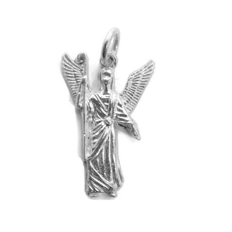 Erzengel Raphael | Arcangel Raphael Charm Anhänger Aus .925 Sterling Silber von TwinsjewelryShop