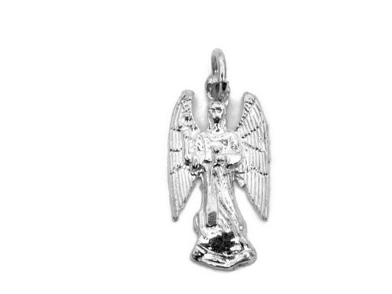 Erzengel Zadkiel | Erzengel Zadquiel Charm Anhänger Aus .925 Sterling Silber von TwinsjewelryShop