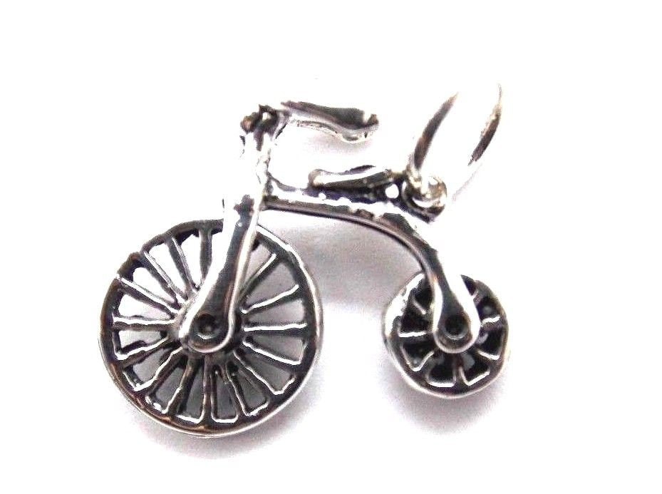 Fahrrad Charm Pendent.925 Sterling Silber von TwinsjewelryShop