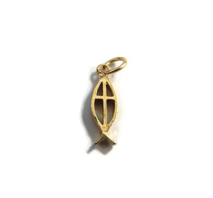 Fisch Anhänger Charm 585Er Gelbgold Fisch Anhänger Charm 585Er Gelbgold von TwinsjewelryShop