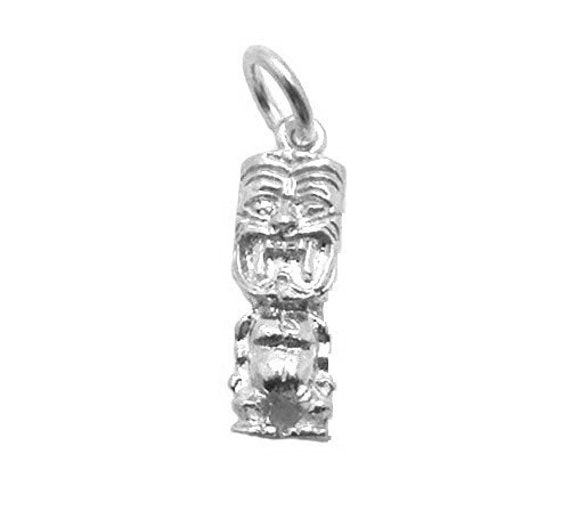 Friki Tiki Statue Anhänger Für Armband .925 Sterling Silber Friki Tiki Statue Anhänger Für Armband .925 Sterling Silber von TwinsjewelryShop