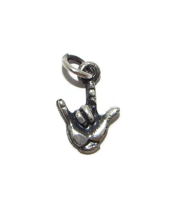 Hand Liebe Charm Anhänger .925 Sterling Silber Hand Liebe Charm Anhänger .925 Sterling Silber von TwinsjewelryShop