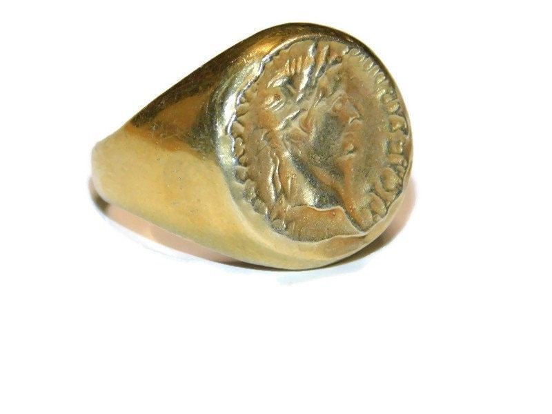 Julius Wäre Caesar Unisex Ring 585 Gelbgold Julius Wäre Caesar Unisex Ring 585 Gelbgold von TwinsjewelryShop