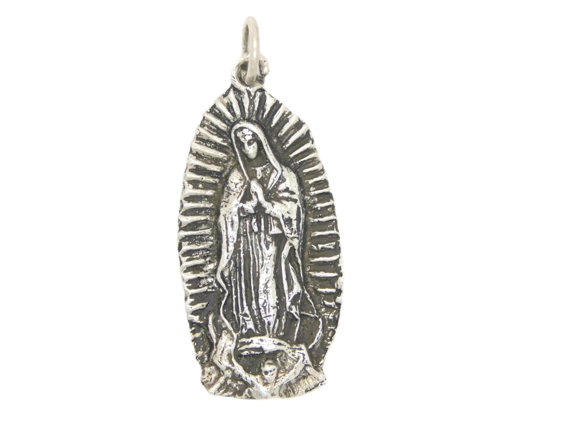 Jungfrau Von Guadalupe Charm Anhänger .925 Sterling Silber Jungfrau Von Guadalupe Charm Anhänger .925 Sterling Silber von TwinsjewelryShop