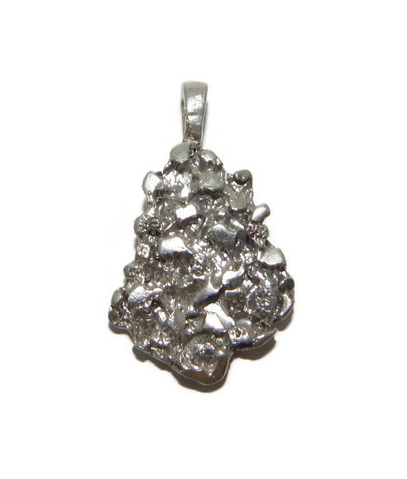 Nugget Charm Anhänger .925 Sterling Silber Nugget Charm Anhänger .925 Sterling Silber von TwinsjewelryShop