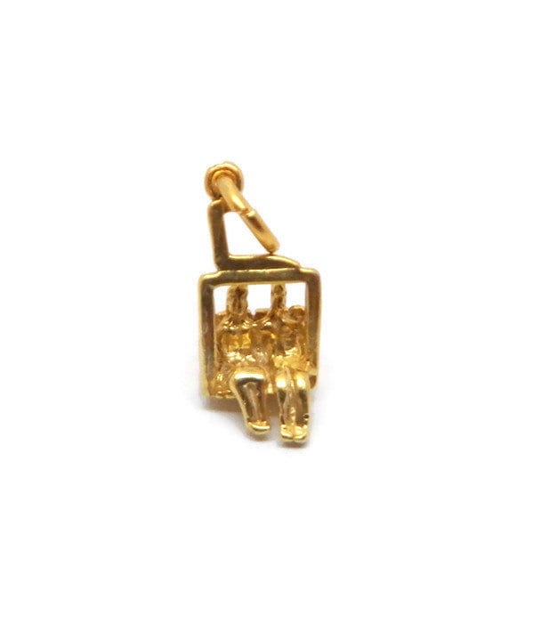 Paar Freund Und Freundin Anhänger Charm 14K Gelbgold Paar Freund Und Freundin Anhänger Charm 14K Gelbgold von TwinsjewelryShop