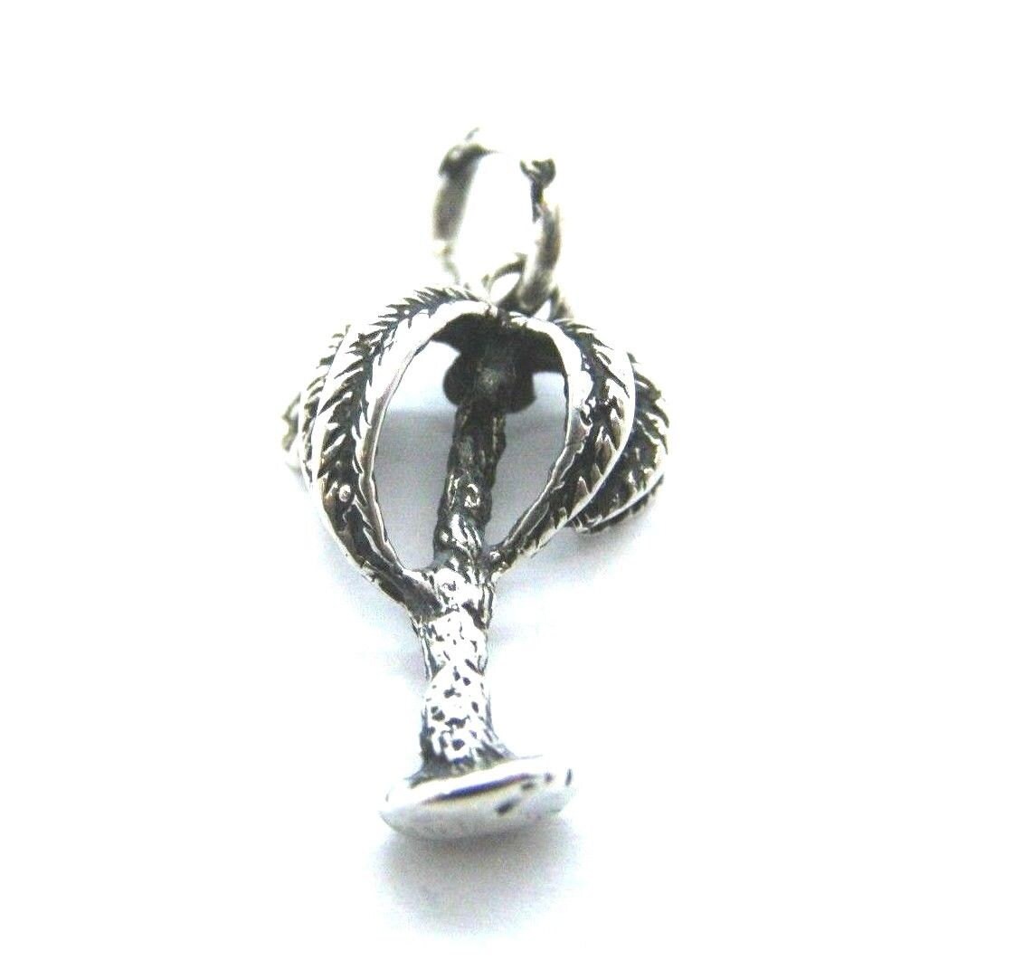 Palme Anhänger Charm .925 Sterling Silber von TwinsjewelryShop