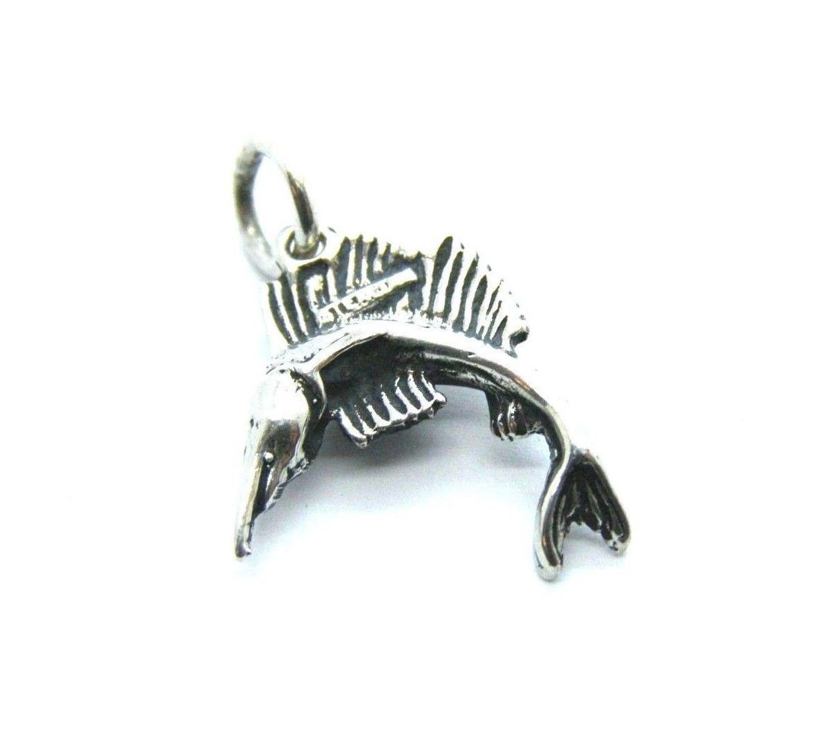 Segelfisch | Pez Vela Anhänger Charm .925 Sterling Silber von TwinsjewelryShop
