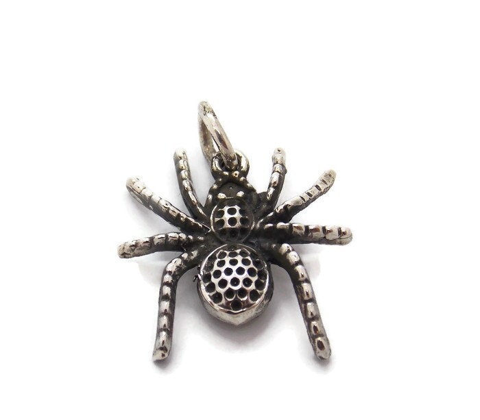 Spinne Anhänger Charm .925 Sterling Silber von TwinsjewelryShop