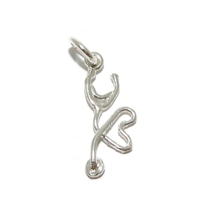 Stethoskop Charm Anhänger .925 Sterling Silber Stethoskop Charm Anhänger .925 Sterling Silber von TwinsjewelryShop