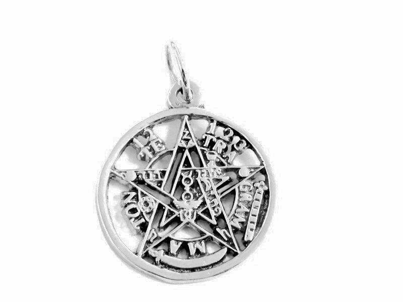 Tetragrammaton Anhänger .925 Sterling Silber von TwinsjewelryShop