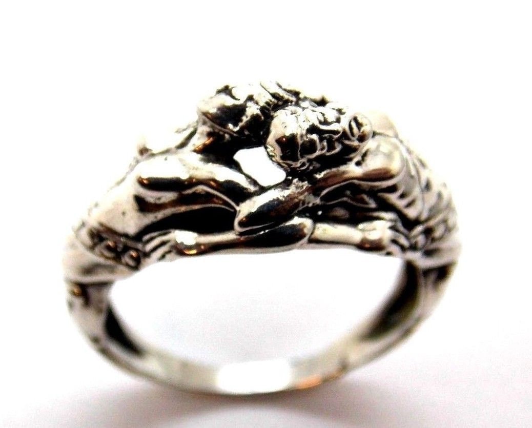Zeus Und Athene | Gott & Göttin Ring Sterling Silber .925 von TwinsjewelryShop