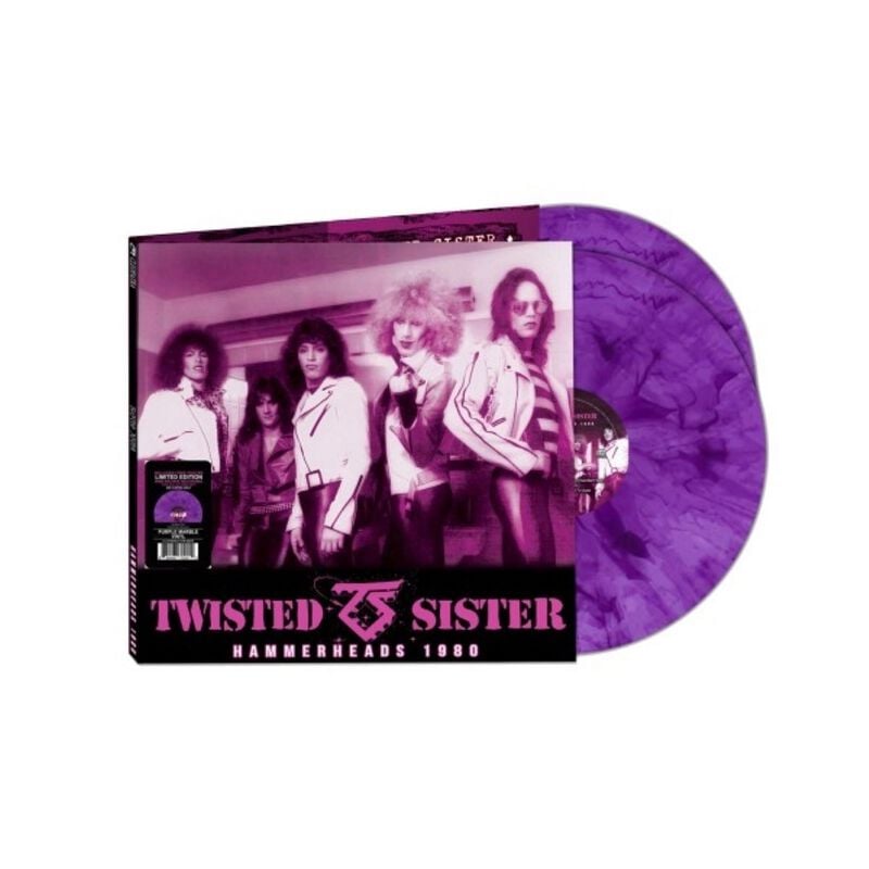 Hammerheads 1980 von Twisted Sister - LP (Coloured, Limited Edition, Standard) von Twisted Sister