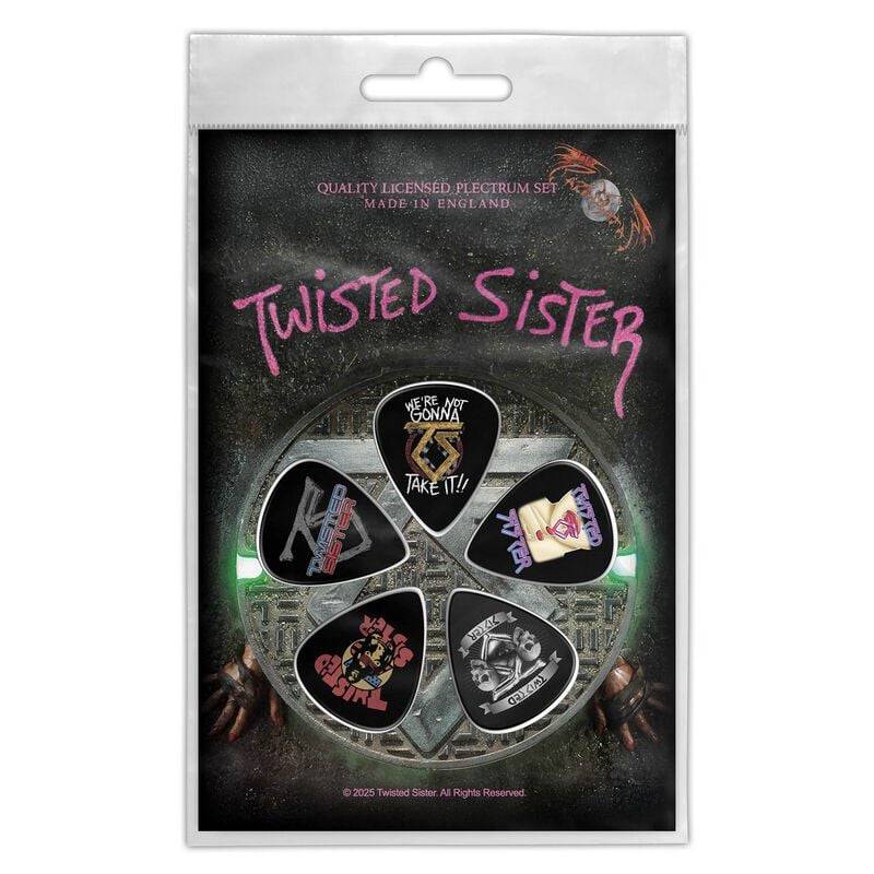 Twisted Sister Come out and play Plektren-Set multicolor von Twisted Sister