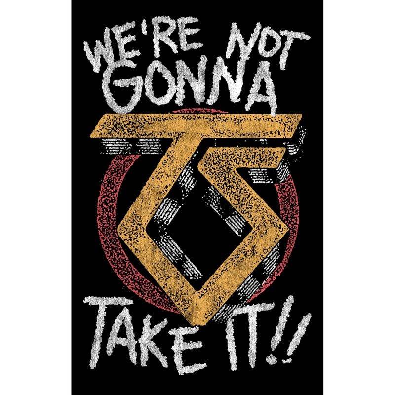 Twisted Sister Flagge - We're Not Gonna Take It - multicolor  - Lizenziertes Merchandise! von Twisted Sister