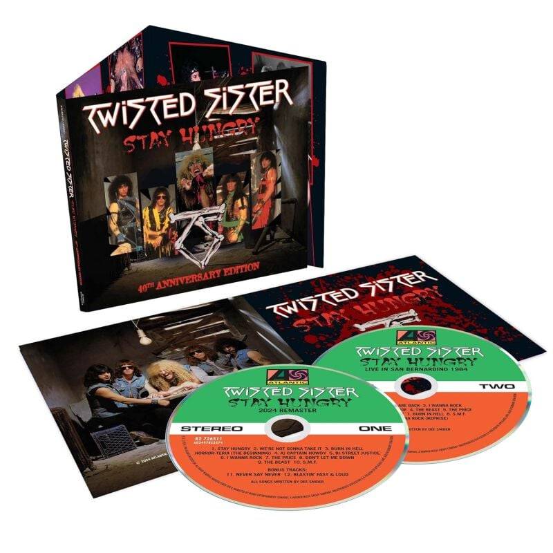 Twisted Sister Stay hungry (40th Aniversary Edition) CD multicolor von Twisted Sister