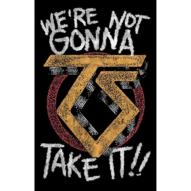 Twisted Sister We're Not Gonna Take It Flagge multicolor von Twisted Sister