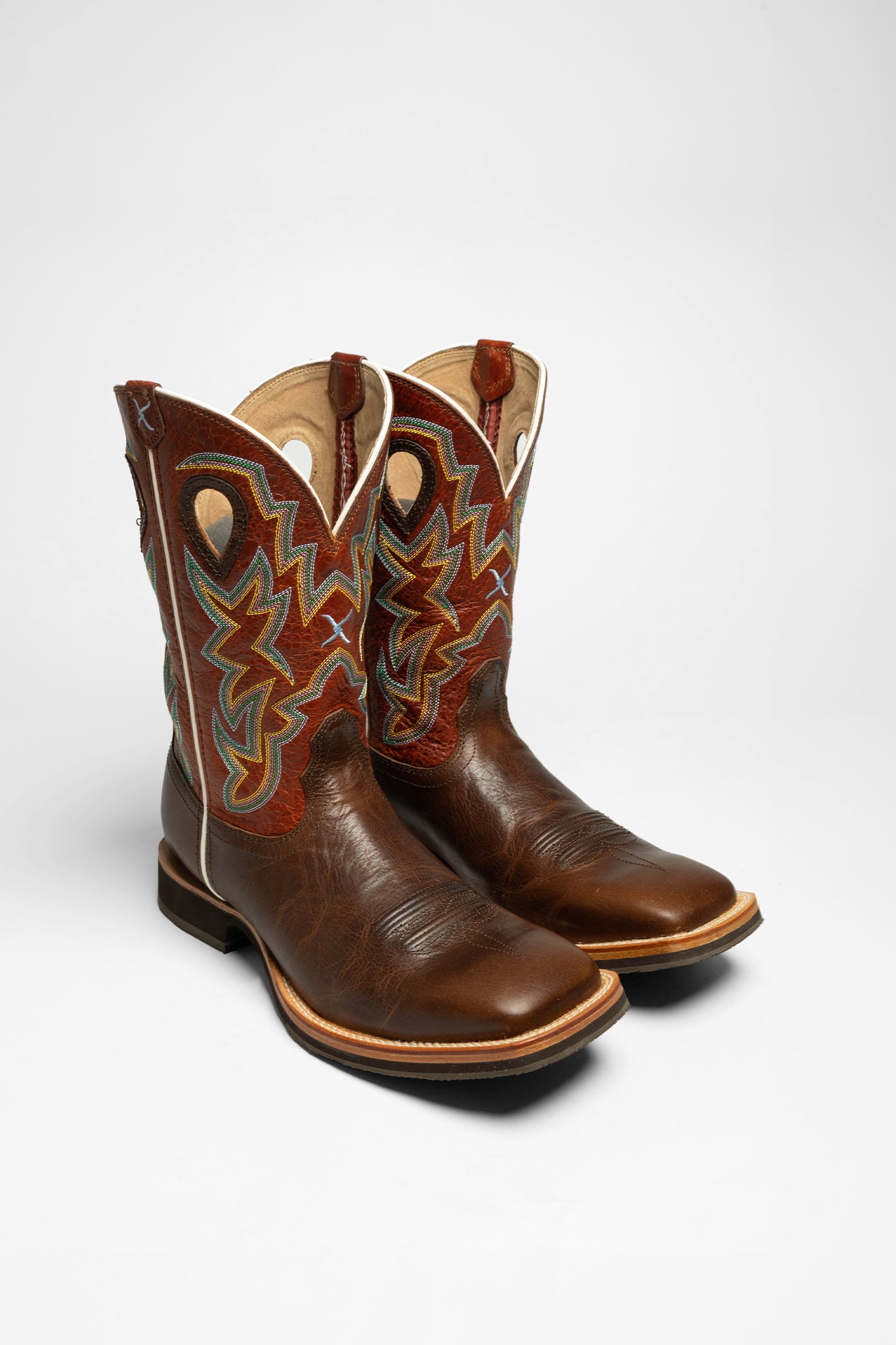 Twisted X Boots 1772 HORSEMAN Herren Braun von Twisted X Boots