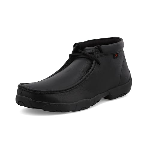 Twisted X Chukka Driving Moc Industrieschuh für Herren, Schwarz, 45 EU von Twisted X