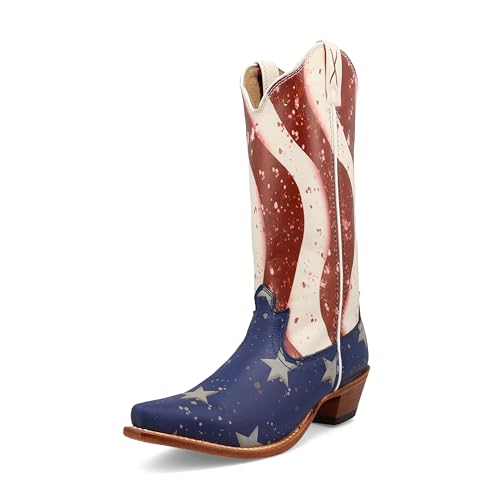 Twisted X Damen 13 Stepping Out Westernstiefel, Rot, Weiß und Blau, 39 EU Twisted X Damen 13 Stepping Out Westernstiefel, Rot, Weiß und Blau, 39 EU von Twisted X