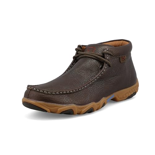 Twisted X Damen Chukka Driving Mokassin Moc Toe - Wdmx002, Opalbraun, 40 EU von Twisted X